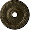 Ekena Millwork Bellona Ceiling Medallion (Fits Canopies up to 3 5/8"), 23 5/8"OD x 3 5/8"ID x 1 1/8"P, Green Gold CM23BEGGS - alternate 1
